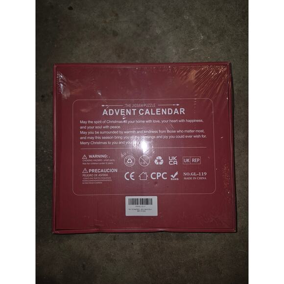 24 Day Advent Calendar 2025 1008 PC Puzzle in 24 Boxes 42 PCs A Day s20 - Picture 3 of 3